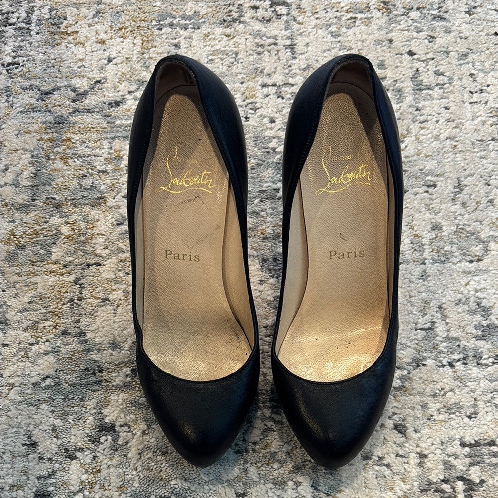 Christian Louboutin Black Stiletto Heels